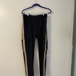 GIBSON BARNES COMBAT FLIGHT Cargo Utility Pants REFLECTIVE Woman's 8 Streetwear0